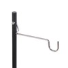 Camping Lantern Stand Aluminum Alloy Foldable Single Hook Lamp Pole