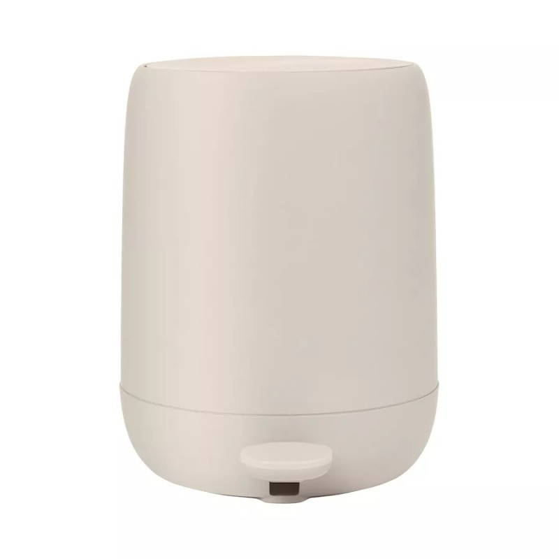 Blomus Sono Pedal Bin Wastepaper Basket, Moonbeam Cream - 69169
