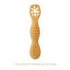 PandaEar 7 Pack Baby Spoons, Soft Silicone Self-Feeding Utensils for