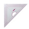 HAND 30cm (2 x 15cm) Metric Graders Set Square Ruler
