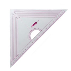 HAND 30cm (2 x 15cm) Metric Graders Set Square Ruler