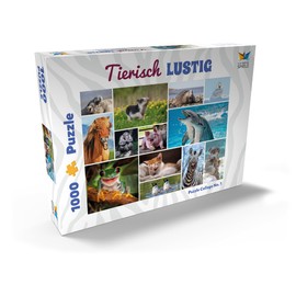 MyPuzzle Animal Funny - Collage No. 1 - Premium 1000 Piece Puzzle - MyPuzzle Special Collection by Starnberger Spiele