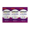 Centrum Mujer Pack 3 Multivitamnicos 60 Tab Cu Sabor Sin Sabor - de, y,