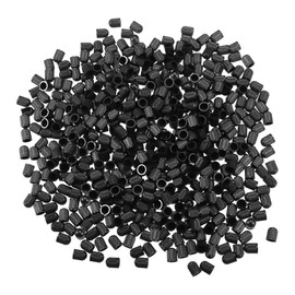 Motoforti Universal Car Tire Valve Stem Caps, Valve Stem Covers for Car SUV Bike Trucks Motorcycles, Plastic, Black, 500 Pcs