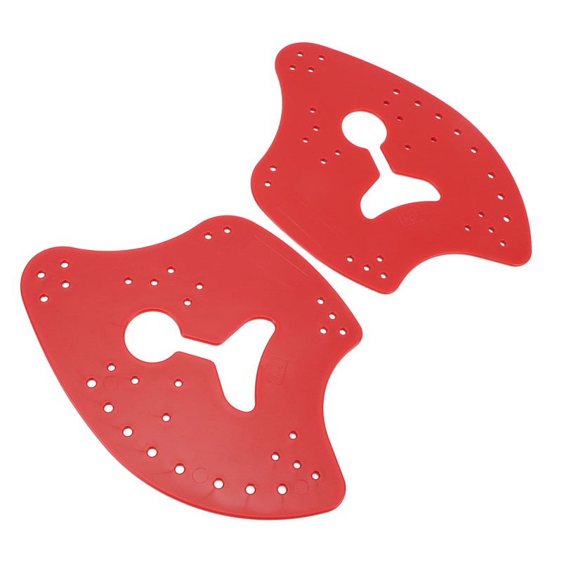 1 Pair Hand Paddles for Swim PP Silicone Adjustable Hand