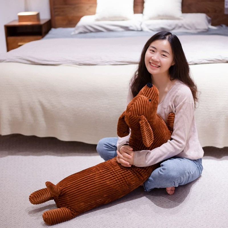 YUDONG 43" Dog Stuffed Animals Plush Pillow Toys Large Stuffed