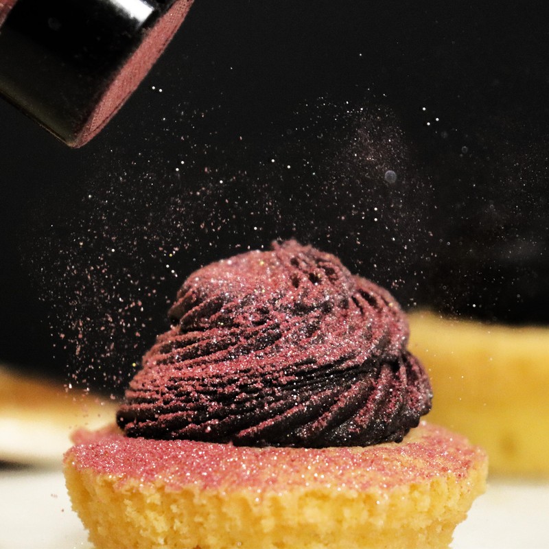 PME Edible Lustre Sprinkle Snow - Pink (10g)