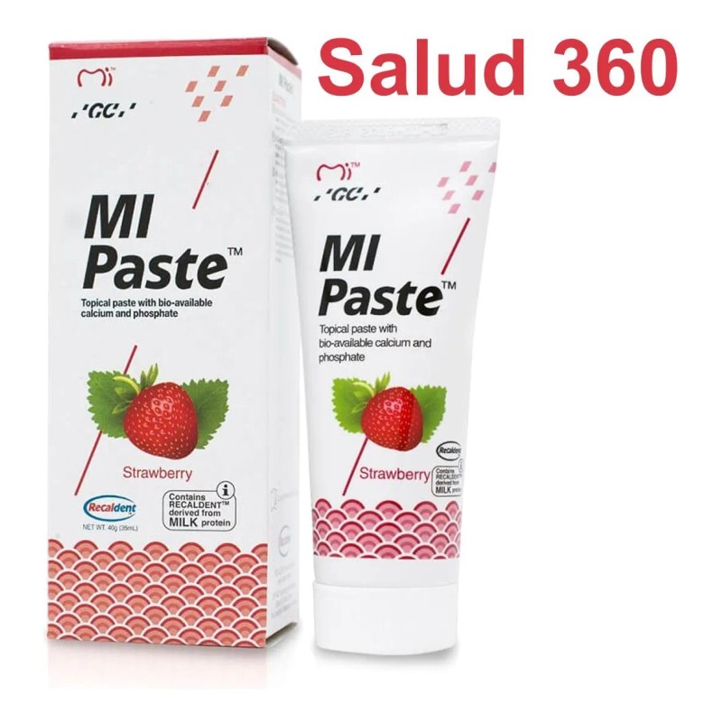 Paste Recaldent Sabor Fresa 40gr