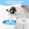 8 PCS Filtros para Fuente de Gatos con Resina y