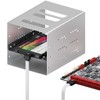 deleyCON 30 cm SATA 3 Cable Nylon 6 Gbit/s Data