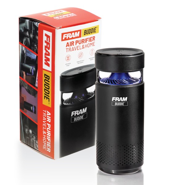 FRAM Buddie HEPA Air Purifier H13 Filtration & UV-C LED