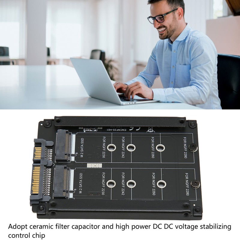NGFF to SATA3.0 Adapter Card M2 KEY B M SSD