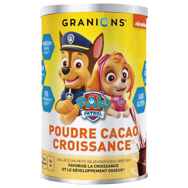 Granions Kid Croissance Poudre Choco 300 g Pat Patrouille