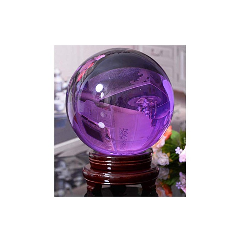 FANCYPUMPKIN Creative Feng Shui Town House Crystals Ball Lucky Balls