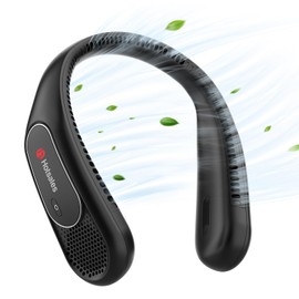Hotsales Hotsales Neck Fan, Hands Free Bladeless Neck Fans Portable Rechargeable, 6000 mAh Battery Operated Wearable Personal Fan, Cooling Neck Fan, 3 Speeds, USB Fan Gifts for Men, Women, Travel, Outdoor