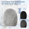Microfiber Toilet Lid Cover – Soft, Absorbent & Machine-Washable Seat
