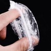Pack of 100 Disposable Ear Muffs Transparent Ear Covers Clear