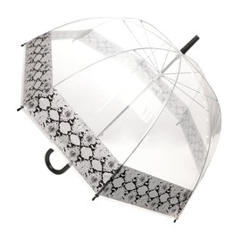 A2Z Ladies Clear Bubble Umbrella Transparent Dome Canopy Ultra Waterproof Wind Resist Soft Handle Hearts Butterfly Animal Sauage Dog Leopard Classic Umbrellas Heavy Rainfall Streets Walking Brolly