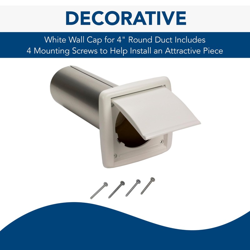 Broan-NuTone WVK2A Flexible Wall Ducting Kit for Ventilation Fans, Exhaust