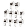 Kisangel 2sets Whistle Sport Basketball Whistle Baseball Metal Emergency Exercising