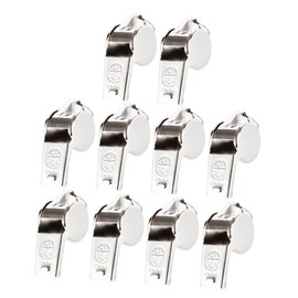 Kisangel 2sets Whistle Sport Basketball Whistle Baseball Metal Emergency Exercising Supply 10pcs*2