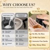 Dark Brown Hair Dye Shampoo, Color Shampoo for Gray Hair