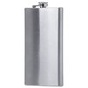 Maxam 12 Ounce Stainless Steel Flask, Lightweight Drinking Flask with