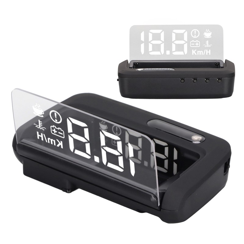 Car HUD Display Multifunction 3D Reflection Windshield Screen Projector for