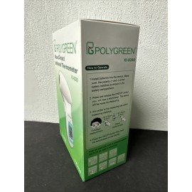 Polygreen Non Contact Infared Thermometer KI-8280 Brand New