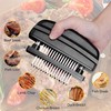 Happy Fox Meat Tenderizer Needle, 48 Pin Stainless Steel Sharp