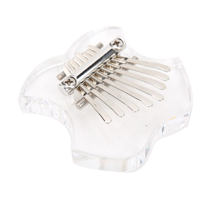 Thumb Piano Crystal Mini Portable Fruit Mbira Music Instrument for
