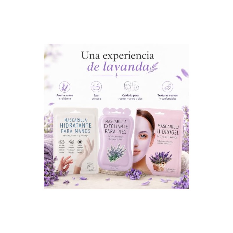 Genérico Kit Autocuidado Hidratación Lavanda Cada Uno