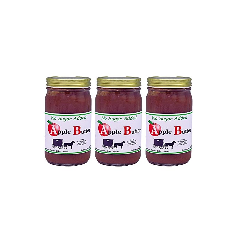 No Sugar Added Apple Butter - 8 Oz Jar -