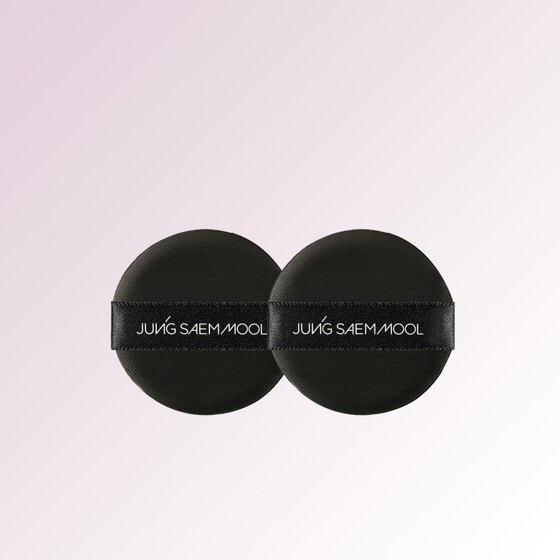 Jeongsaemmul JUNGSAEMMOOL Cushion Puff Black 2p / 정샘물 쿠션 퍼프