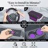 10PCS Car Interior Accessories Sets,Steering Wheel Cover, Seat Belt Cover