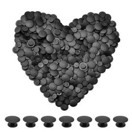 250Pcs Buckle Plastic Button Accessories Charm Backs Shoe Charm Buttons Round Buttons for Wristband Charms Backs Factory DIY Ornaments