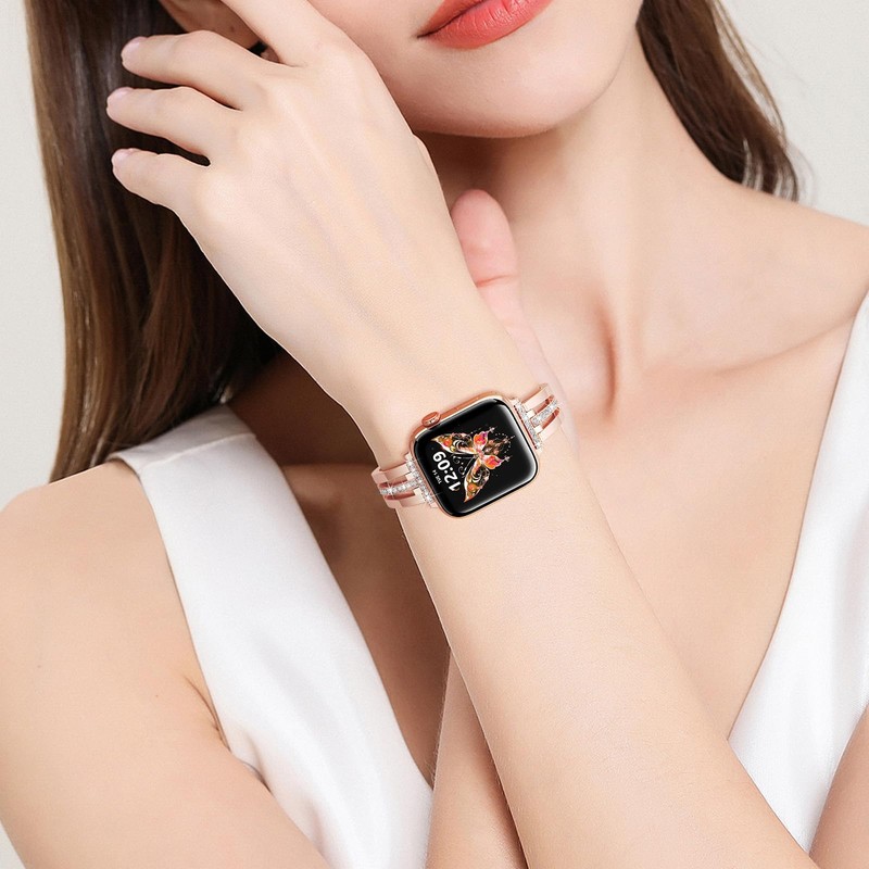 VISOOM Compatible with 38 mm Watch, Rose Gold