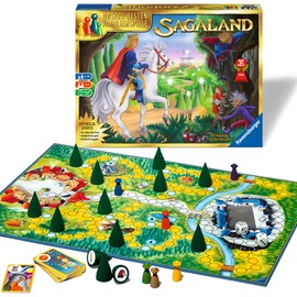 Ravensburger 26424 - Sagaland - Gesellschaftsspiel für Kinder und Erwachsene, 2-6 Spieler, ab 6 Jahren, Spiel des Jahres, die besten Familienspiele