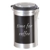 Kesper Storage can with writable Surface, Metal Brown, 11 x