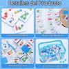 162 Azulejos American Mahjong - Juego de azulejos y bolsa