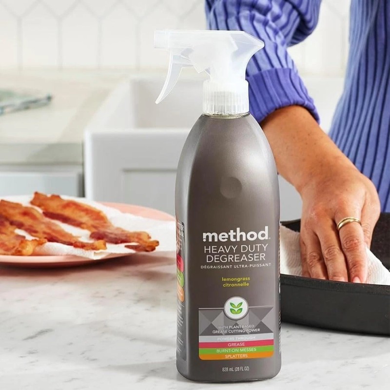 Method Heavy Duty Degreaser, Lemongrass Scent, Oven Cleaner & Stove