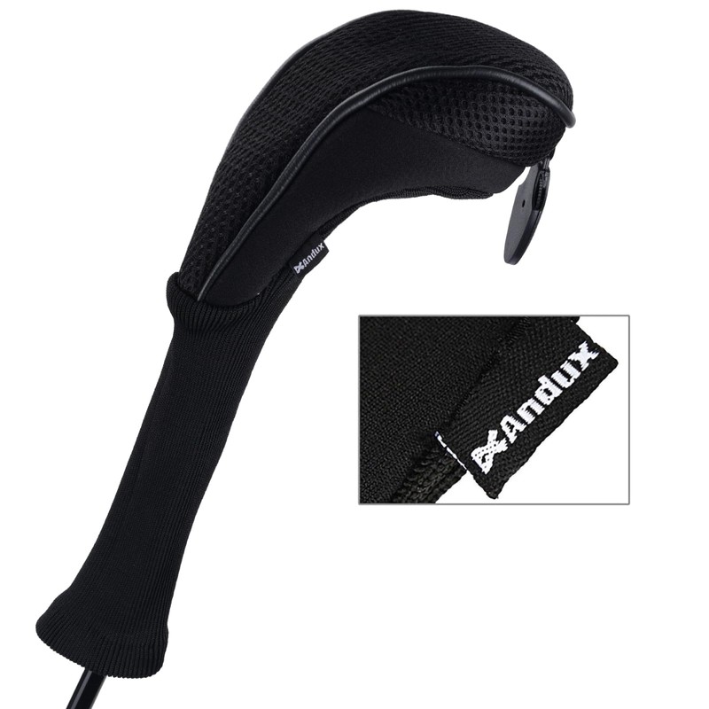 Andux 4 Pack Long Neck Golf Hybrid Club Head Covers