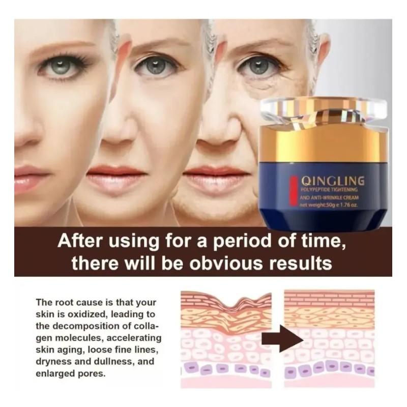 Para Fd Crema Facial Qingling Arrugas Qingling, 1 Ud