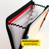Five Star 72705 Carpeta archivadora expansible de 7 bolsillos personalizables,