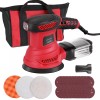 Meterk 300W Orbit sander FL117 includes 20pcs sanding papers and