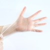 100Pcs Disposable PVC Gloves Transparent Thicken Nail Beauty Protective for