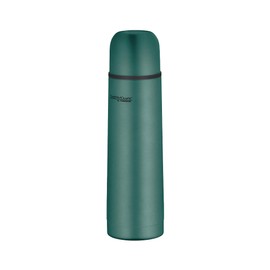 THERMOcafé by THERMOS TC Beverage Bottle Moss Green Mat 0.50 L, Stainless Steel Thermos Flask with Cup, 12 Hours Hot & 24 Hours Cold, Leak-Proof, for School, On the Go and Office