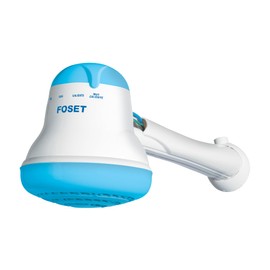 Foset REGEL-4A, Regadera eléctrica de 4 temperaturas 5-3/4" Azul