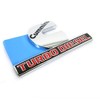 Yoaoo 2Pack OEM Chrome Cummins Turbo Emblem Badges Compatible with