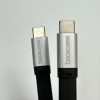 DockCase Lot Of 2x Dockcase USB-C to USB-C Cable 220mm